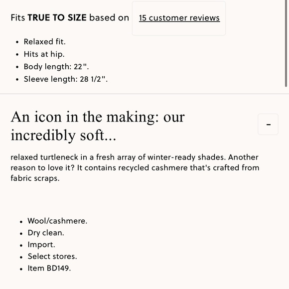 J. Crew Wool and Recycled Cashmere Relaxed Turtleneck Sweater Light Blue Small - Picture 9 of 9